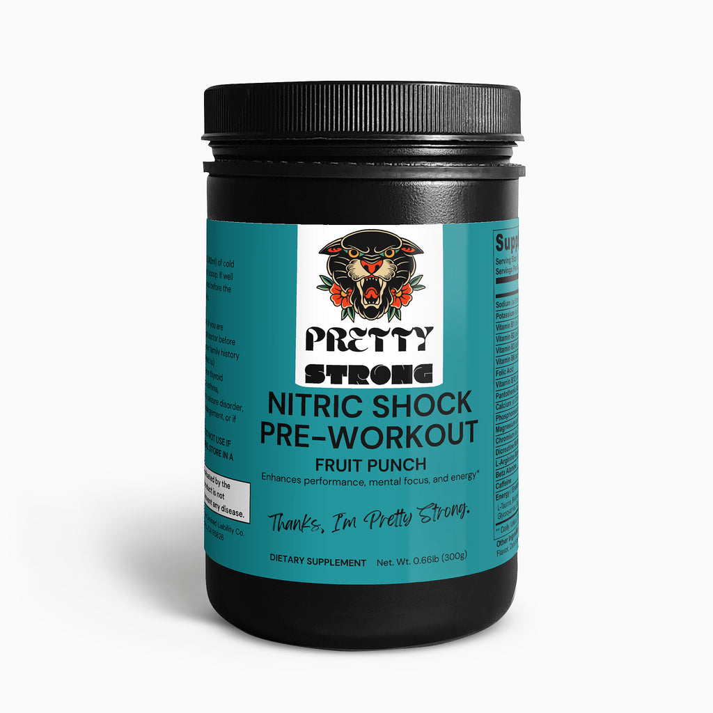 Nitric Shock Pre-Workout Powder (Fruit Punch)